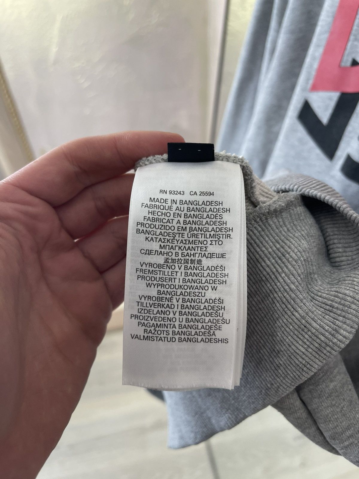 Diesel Diesel Split Logo Graphic Sweatshirt -Technical Cotton Blend Size US L / EU 52-54 / 3 - 7 Thumbnail