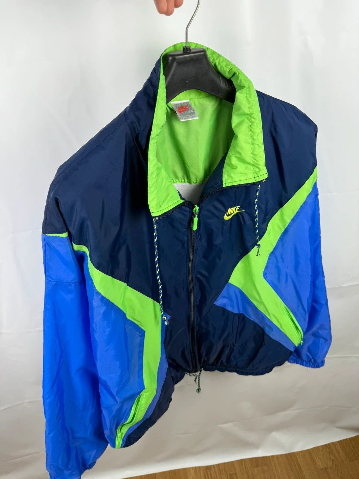 Nike Nike Vintage 80s Windbreaker Jacket size XXL Size US XXL / EU 58 / 5 - 10 Thumbnail