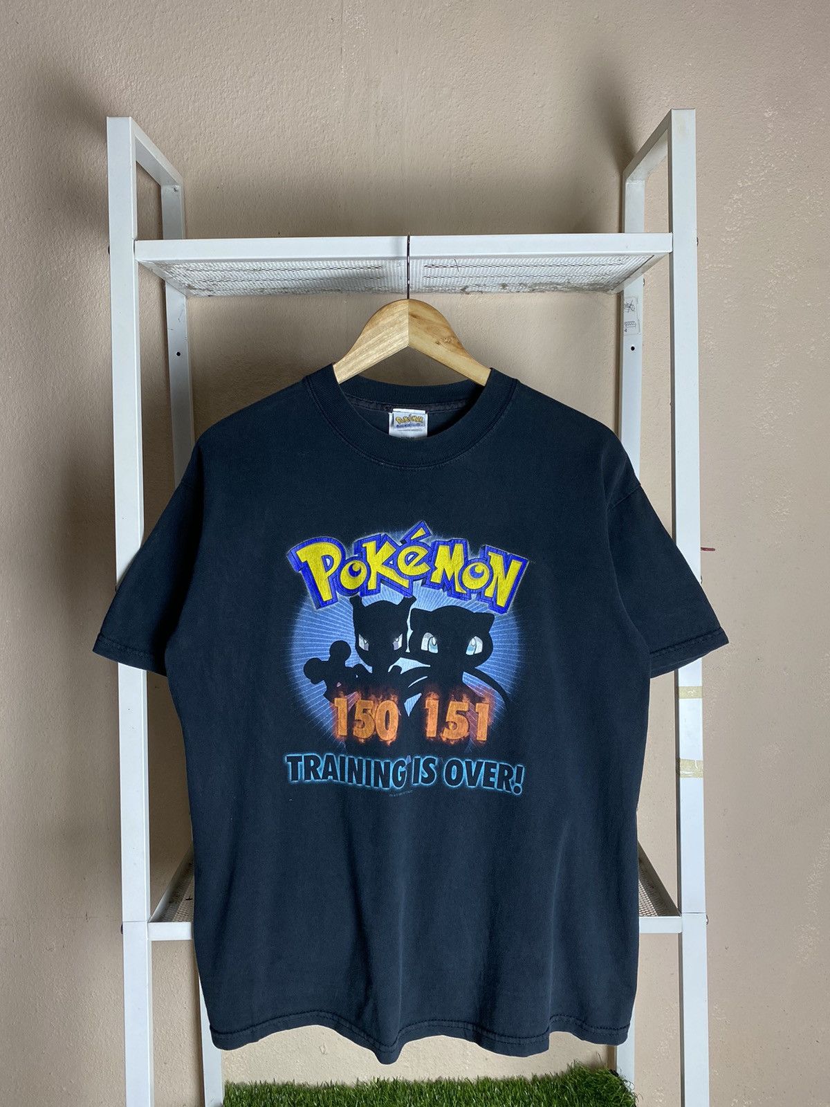 Anime Vintage Faded 1999 Pokemon Nintendo Size US S / EU 44-46 / 1 - 1 Thumbnail
