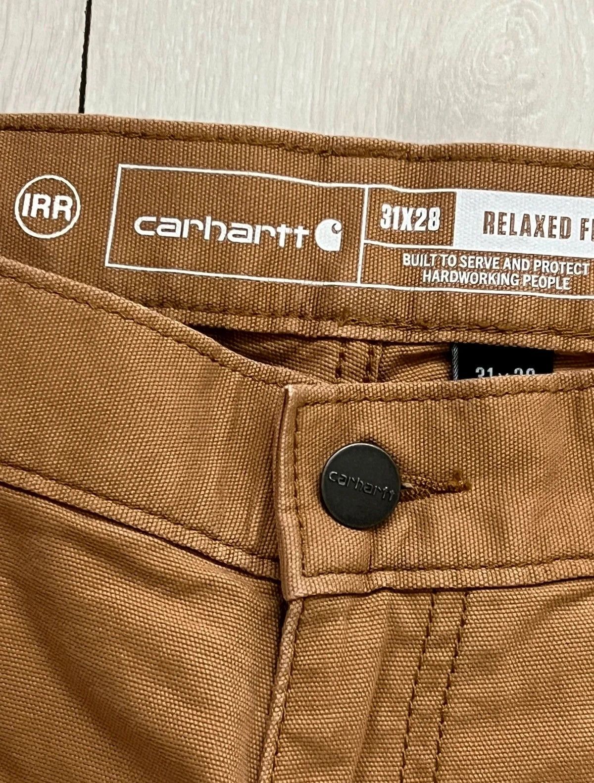 Carhartt carhartt baggy 5 pocket canvas M Size US 31 - 5 Thumbnail