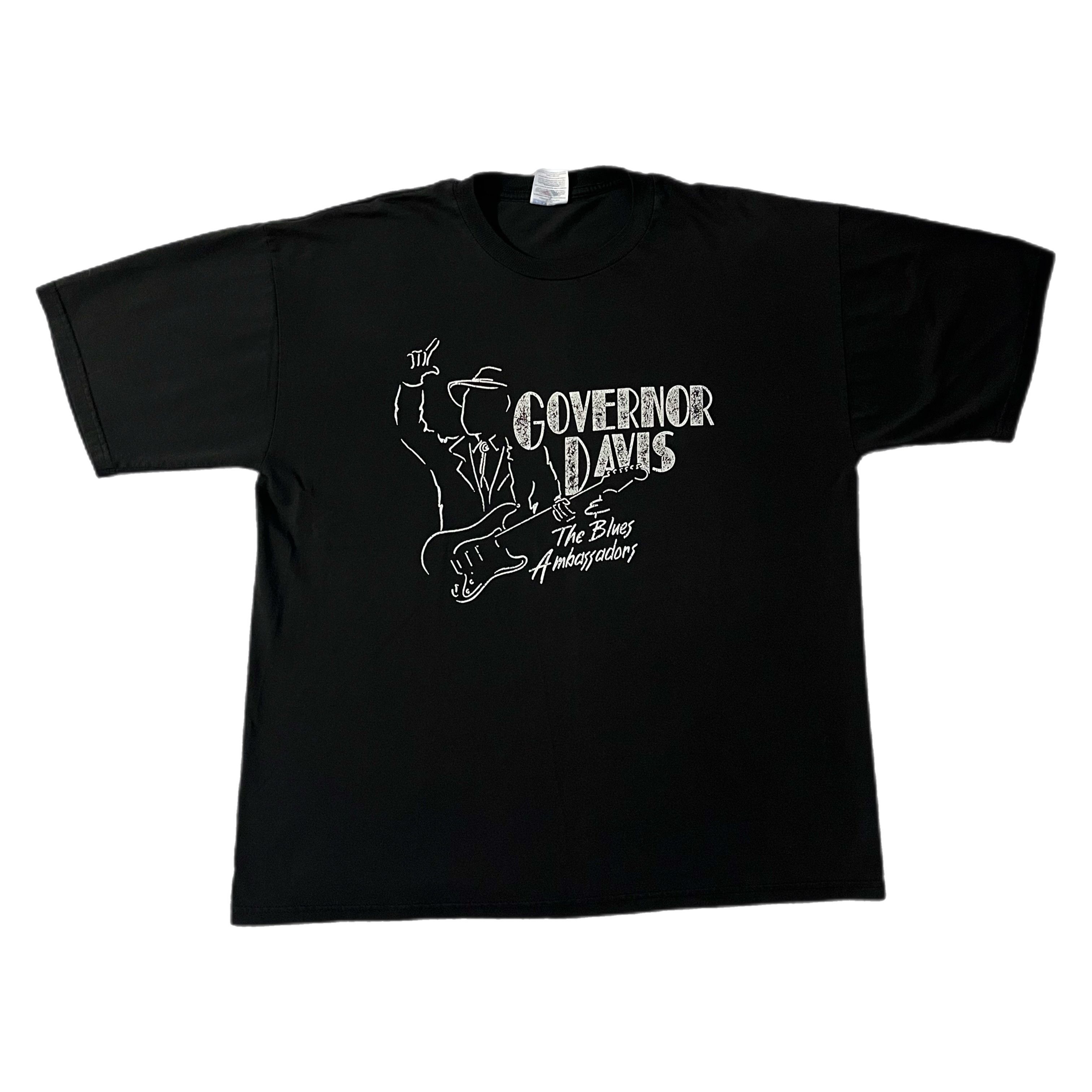 Jerzees × Vintage VTG 90s Governor Davis & The Blues Ambassadors Graphic Tee Size US XL / EU 56 / 4 - 1 Thumbnail