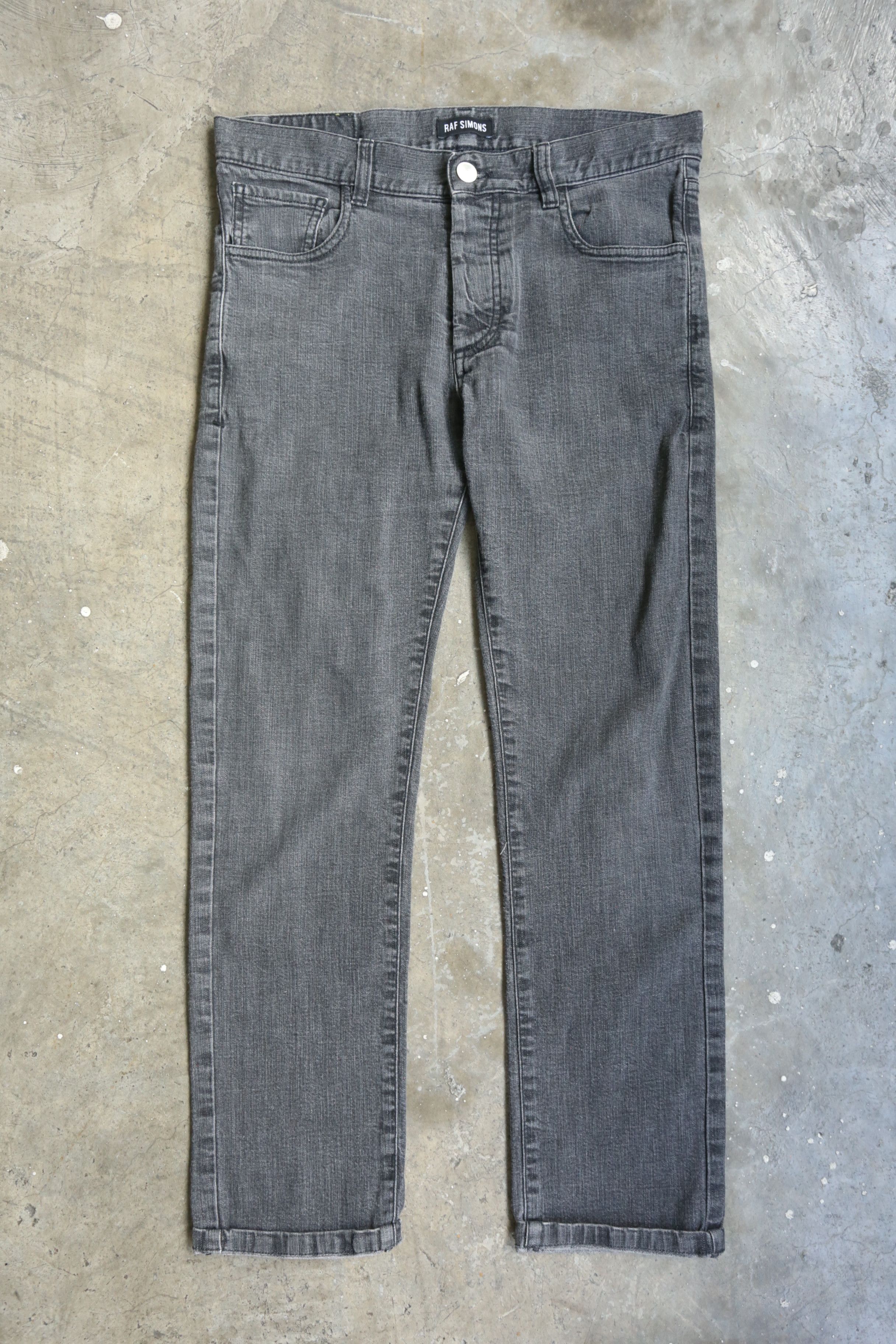 Raf Simons Raf Simons - Cropped Denim Jean Size US 30 / EU 46 - 1 Thumbnail