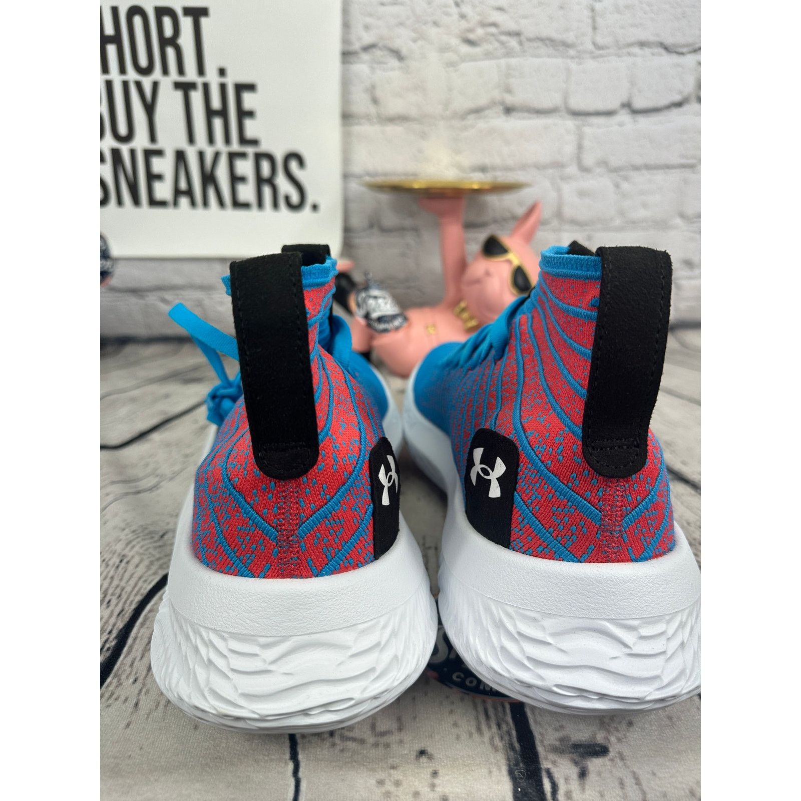 Under Armour Under Armour FUTR X ELITE Basketball Shoes Mens 12 Blue NEW Size US 12 / EU 45 - 4 Thumbnail