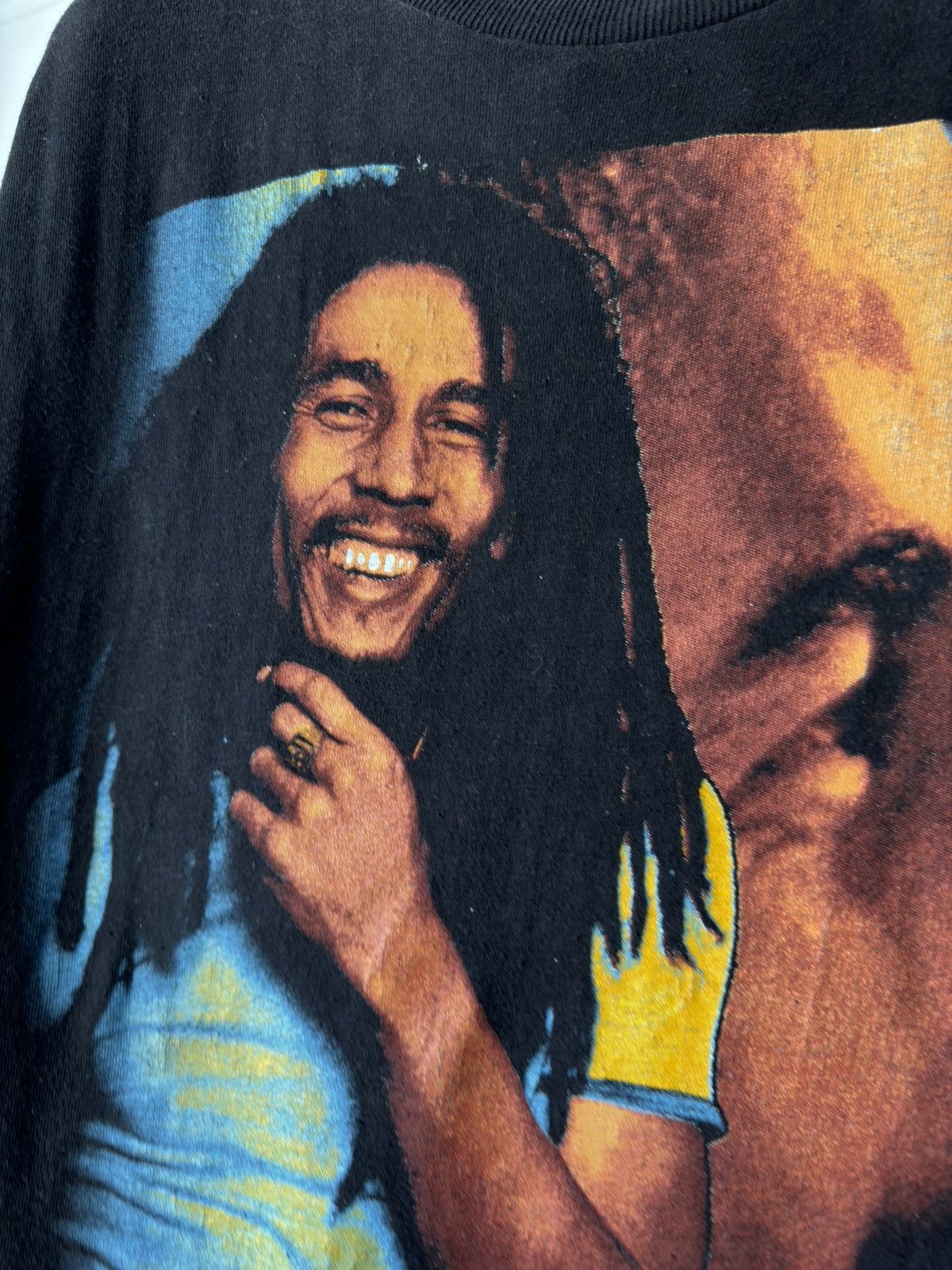 Bob Marley Vintage 90-s Bob Marley "I Short The Sheriff" Tee Stitch Size US L / EU 52-54 / 3 - 3 Thumbnail