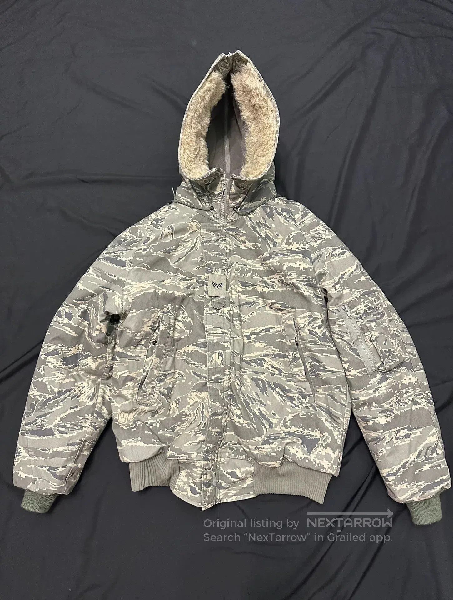 Vintage Vintage Military N2B Camo Bomber. Size US M / EU 48-50 / 2 - 1 Thumbnail