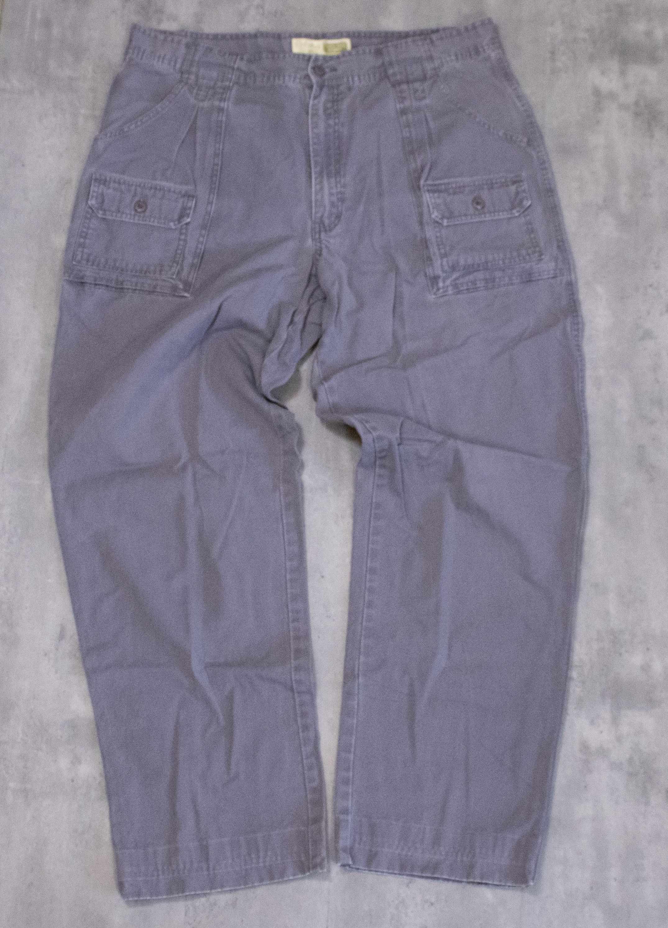 Cabelas × Vintage Y2K 2000’s Cabla’s OG-107 7 Pocket Faded Charcoal Pants Size US 38 / EU 54 - 3 Thumbnail