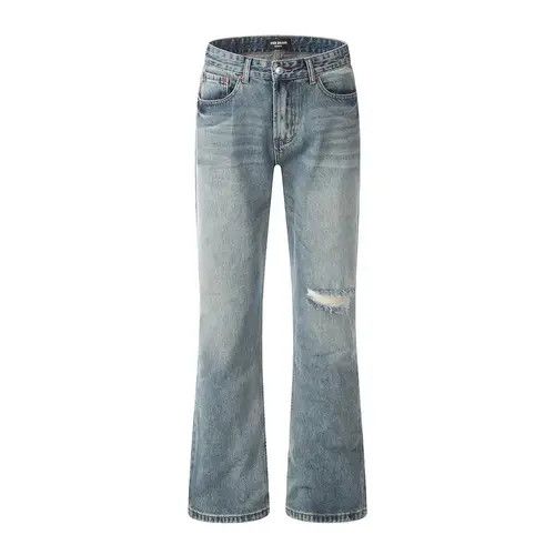 Japanese Brand × Jean Men's hippie distressed loose washed ripped bootcut jeans Size US 32 / EU 48 - 1 Thumbnail