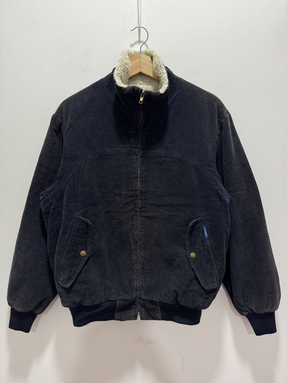 Vintage × Wrangler VINTAGE WRANGLER CORDUROY LINED SHERPA JACKET Size US S / EU 44-46 / 1 - 1 Thumbnail