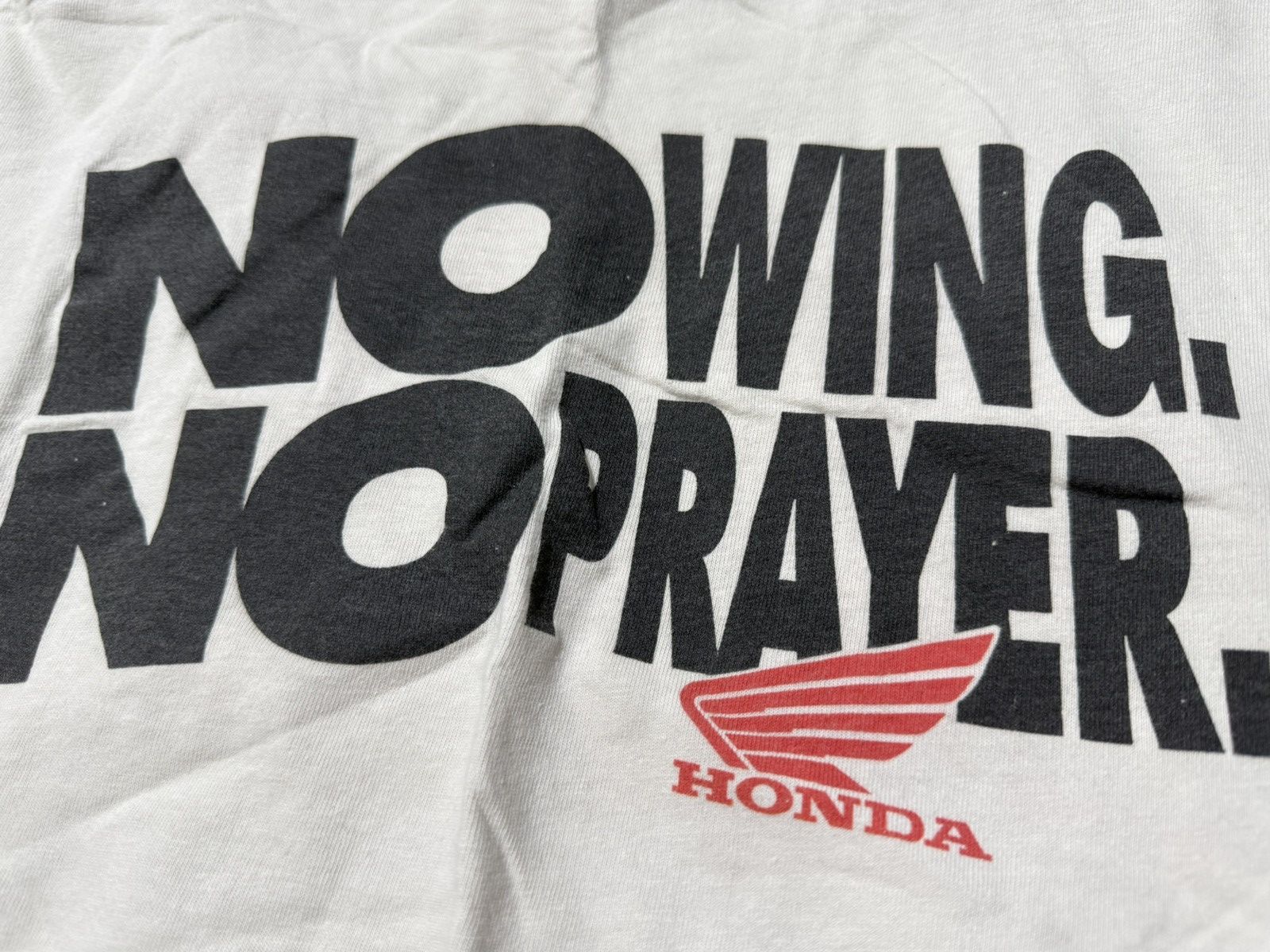 Honda × Vintage Vintage 90s Honda the Red Riders T-Shirt Racing Size US XL / EU 56 / 4 - 7 Thumbnail