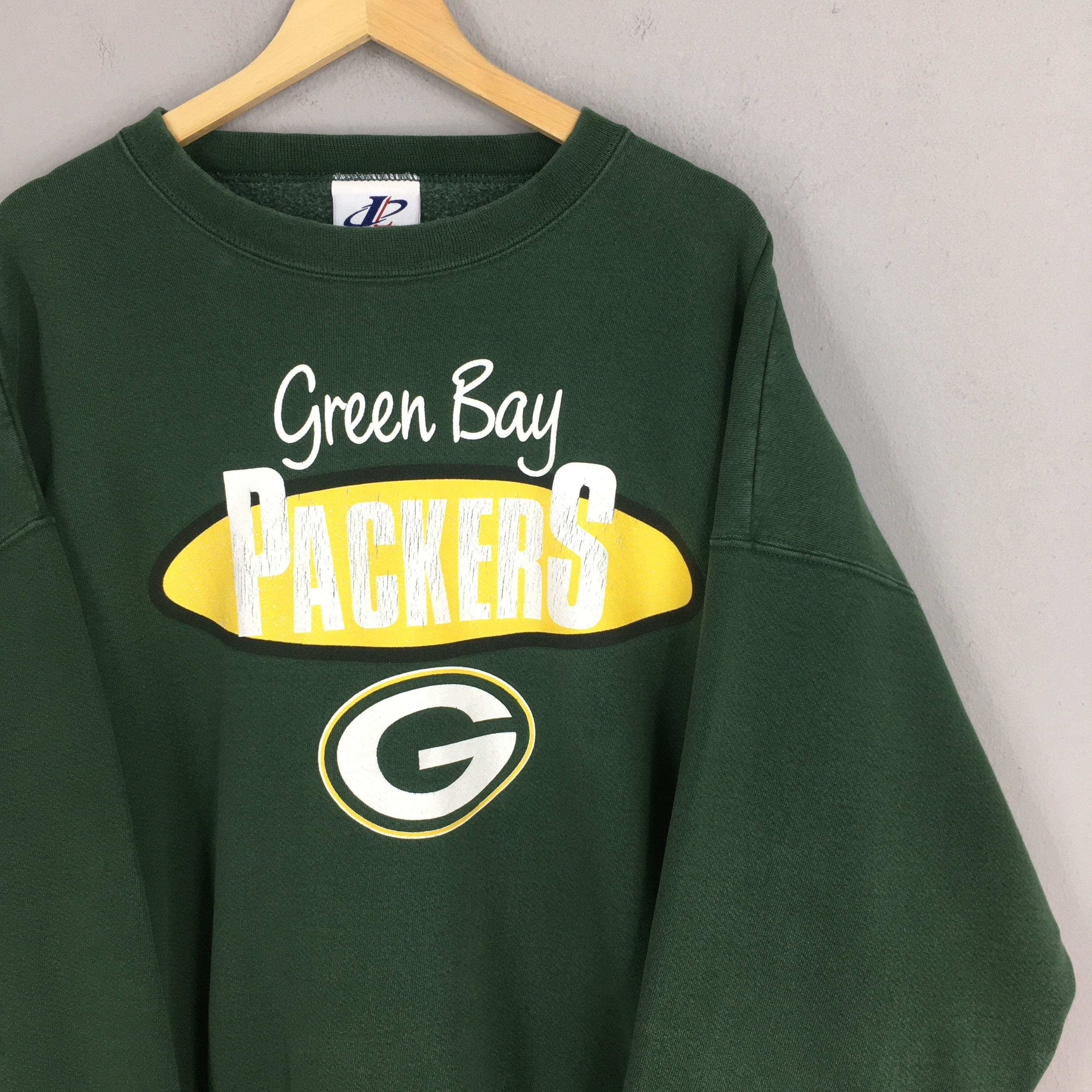 NFL Vintage 90s Green Bay Packers Football NFL Sweatshirt 2XL Size US XXL / EU 58 / 5 - 2 Thumbnail