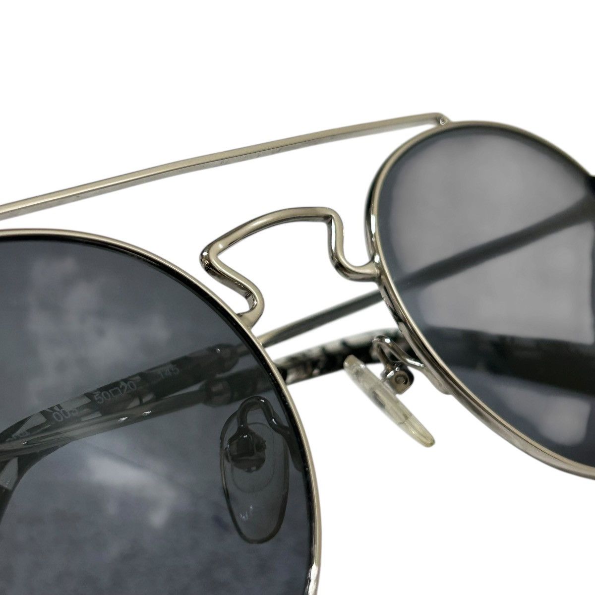 Yohji Yamamoto 455 Yohji Yamamoto sunglasses men unisex metal frame archive Size ONE SIZE - 5 Thumbnail
