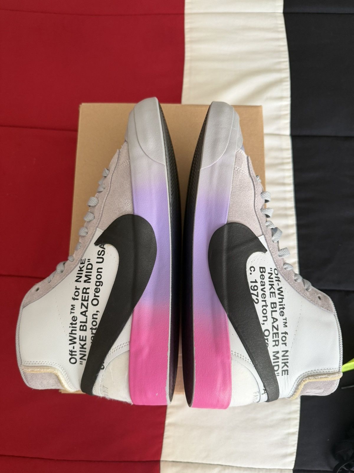 Nike × Off-White Nike Off White Blazer Mid Serena Williams Size US 10.5 / EU 43-44 - 3 Thumbnail