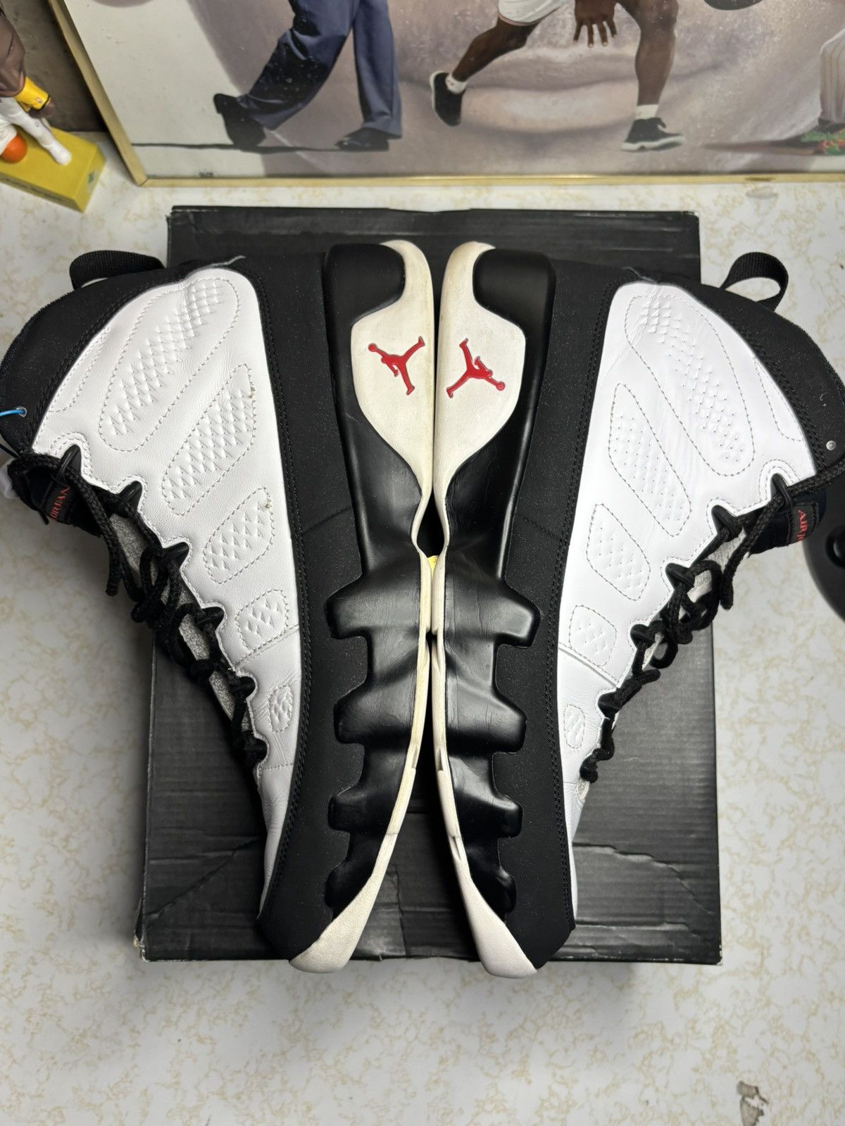 Jordan Brand Air Jordan 9 Retro OG 2016 Space Jam 2016 Size US 12 / EU 45 - 4 Thumbnail