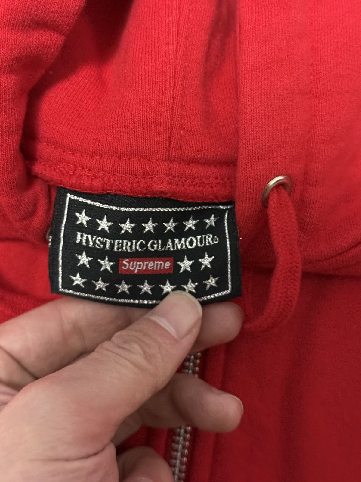 Hysteric Glamour × Supreme Supreme hysteric Glamour patches zip up sweatshirt hoodie Size US L / EU 52-54 / 3 - 3 Thumbnail