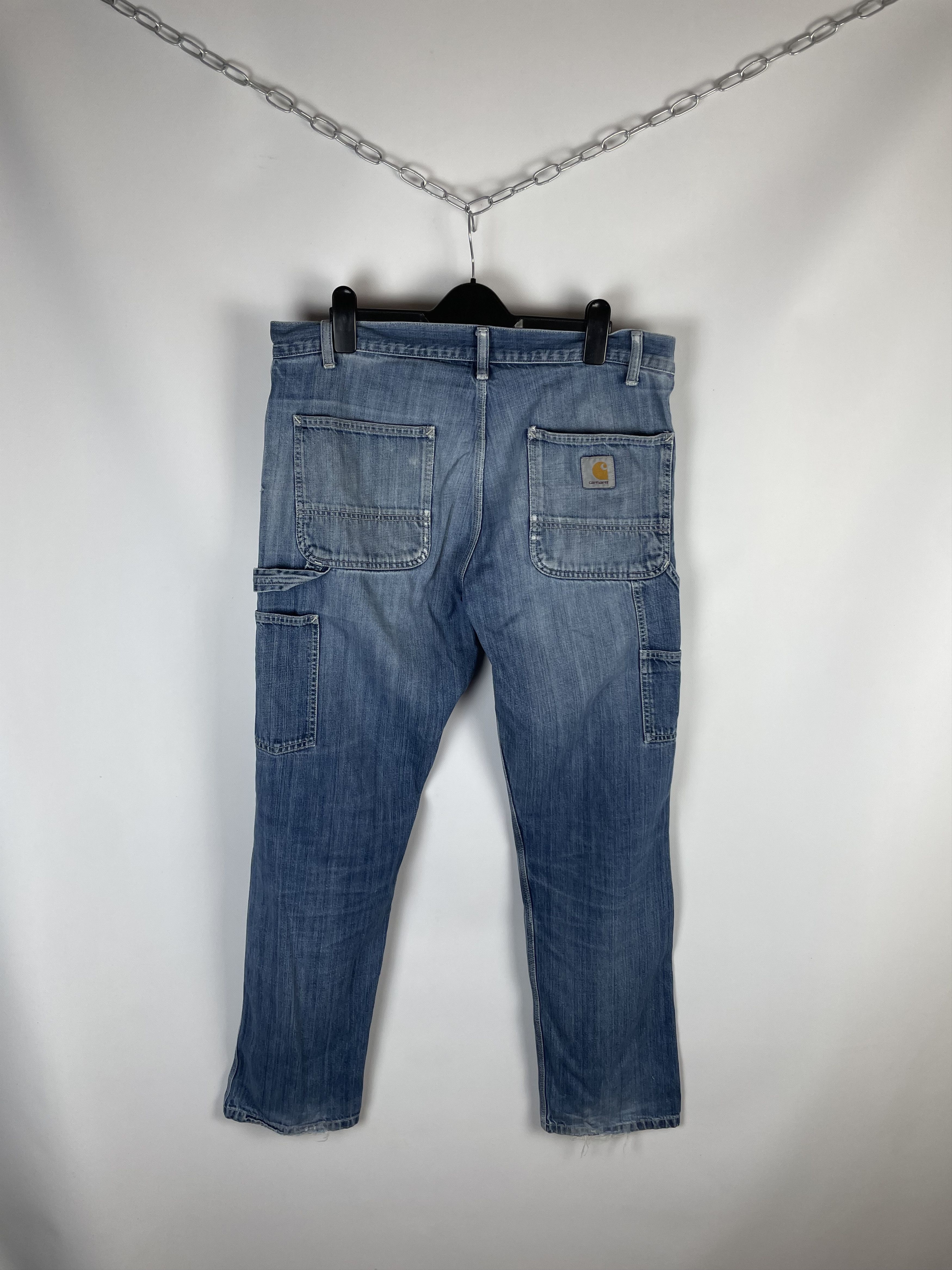 Carhartt Vintage Carhartt Double Knee Denim Pants Size US 34 / EU 50 - 1 Thumbnail