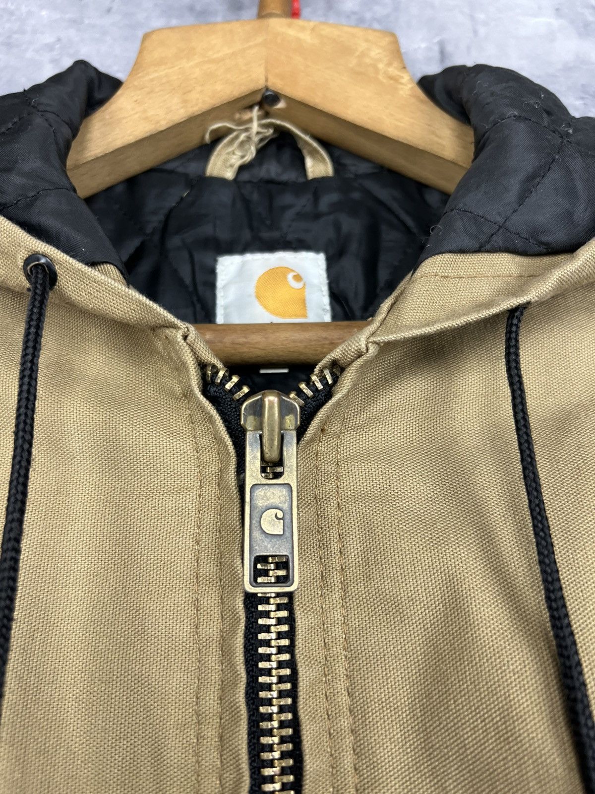 Carhartt Wip Vintage Carhartt Duck Canvas Hoodie Men’s Jacket Size M Size US M / EU 48-50 / 2 - 11 Thumbnail