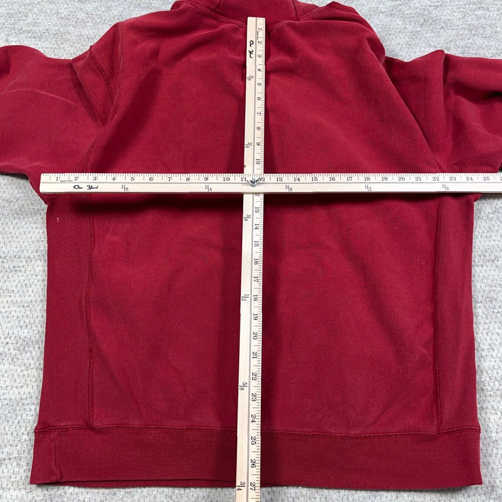 Gap VINTAGE Gap Hoodie Men XL Red Gray Sweatshirt Sweater Spell Out 2000s Size US XL / EU 56 / 4 - 7 Thumbnail