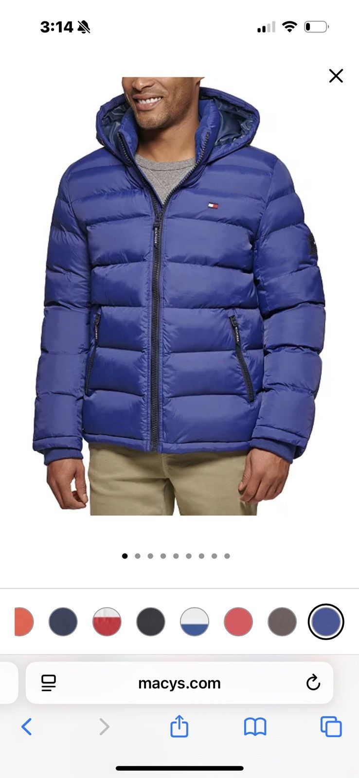 Tommy Hilfiger Tommy Hilfiger Quilted Puffer Size US M / EU 48-50 / 2 - 1 Thumbnail