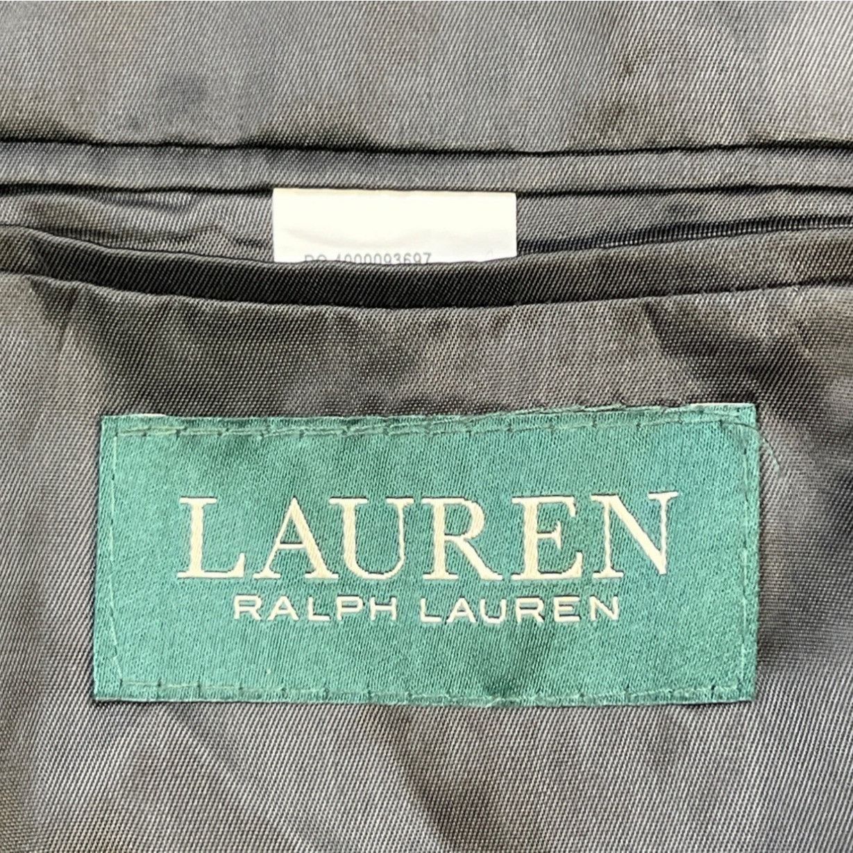 Lauren Ralph Lauren Lauren Ralph Lauren Men's Black 100% Wool Sports Coat/Blazer Size 54R - 6 Thumbnail