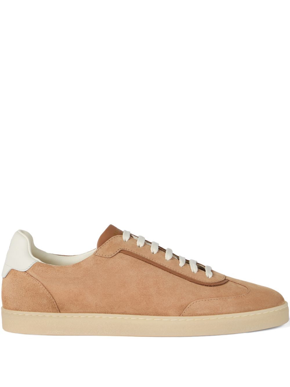 Brunello Cucinelli LEATHER SNEAKERS Size US 7 / EU 40 - 1 Thumbnail