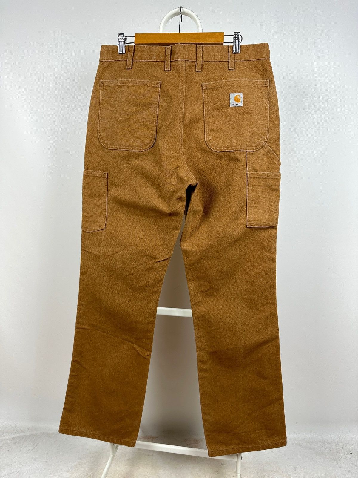 Carhartt Vintage Carhartt Single Knee Mustard Cargo Pants Size US 34 / EU 50 - 1 Thumbnail