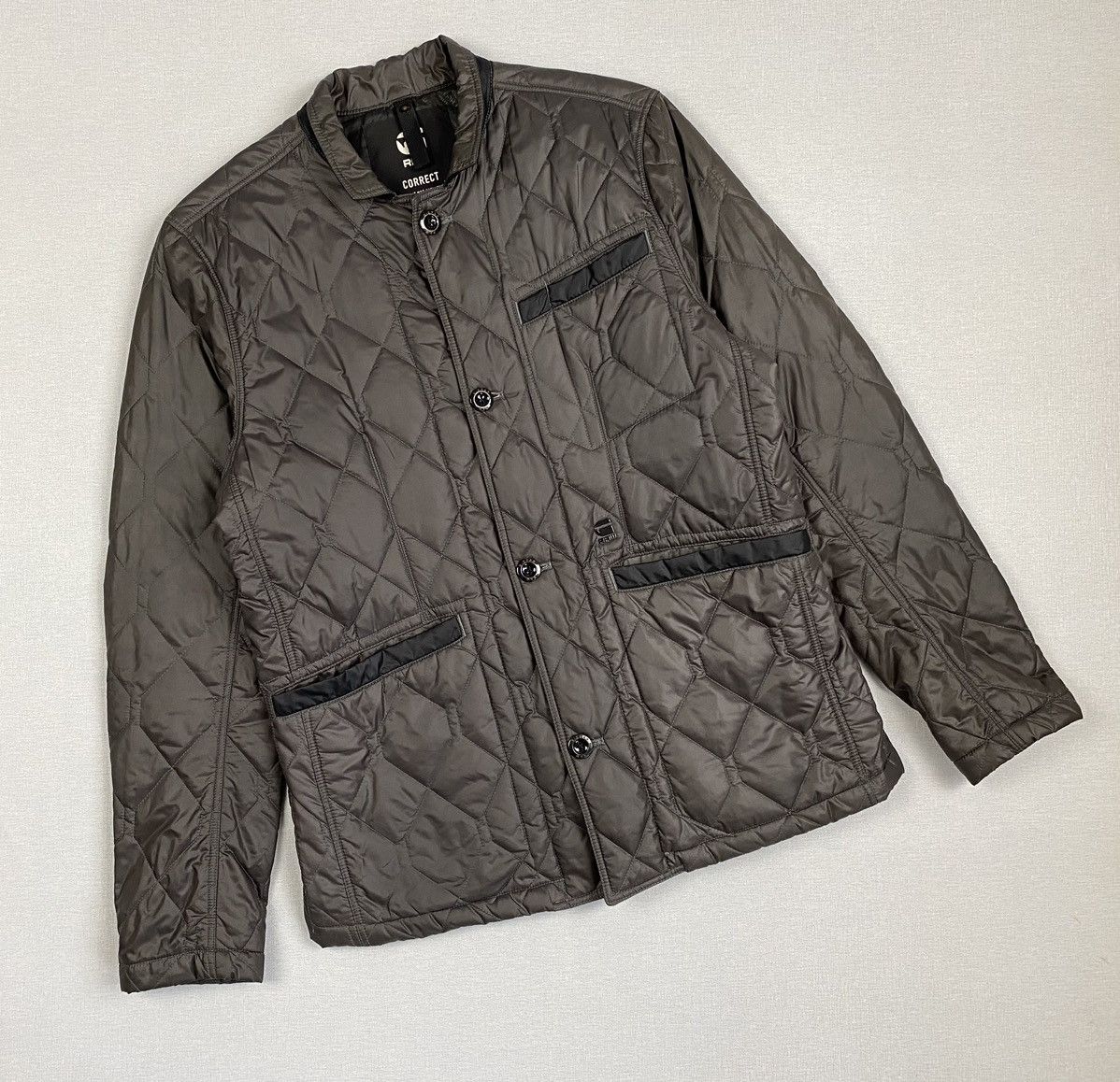 G-Star Mens G-Star Raw Admiral Quilted Blazer Jacket size L Size US L / EU 52-54 / 3 - 1 Thumbnail