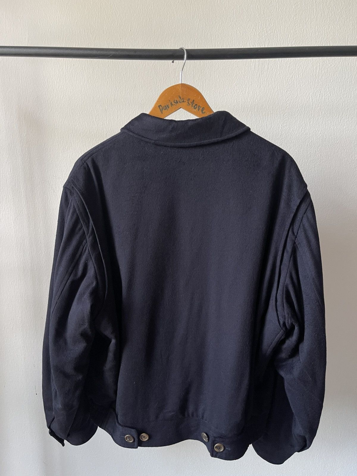 Brioni Brioni Wool Button Bomber Jacket Size US L / EU 52-54 / 3 - 8 Thumbnail