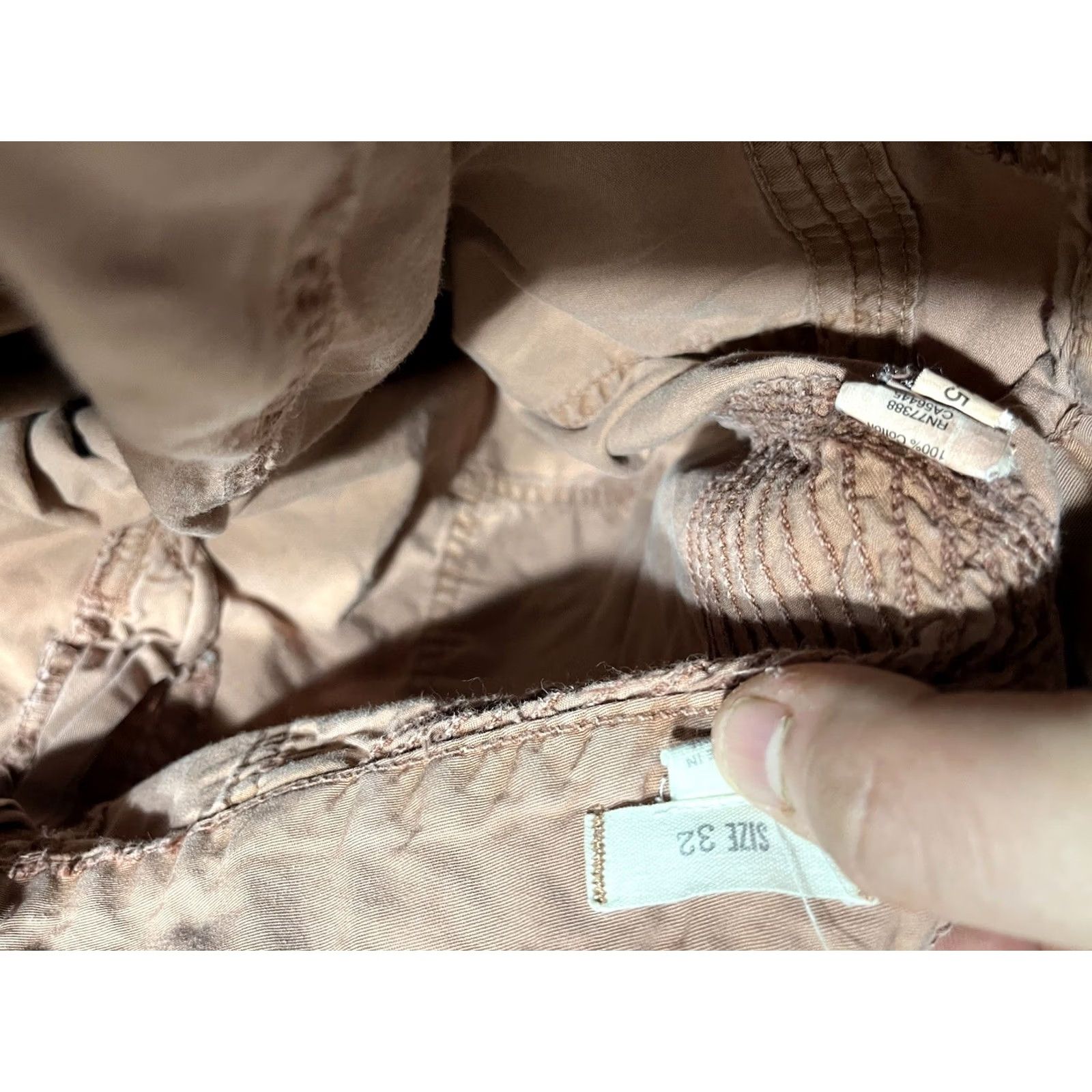 Madewell Madewell Pink Campstitch Slouch Lightweight Cotton Ankle Pants Women Size 32 Size 24" / US 00 / IT 34 - 5 Thumbnail