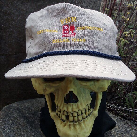 Other DS Vintage VHR Electrical Contractors Rope Snap Trucker Hat Size ONE SIZE - 1 Thumbnail