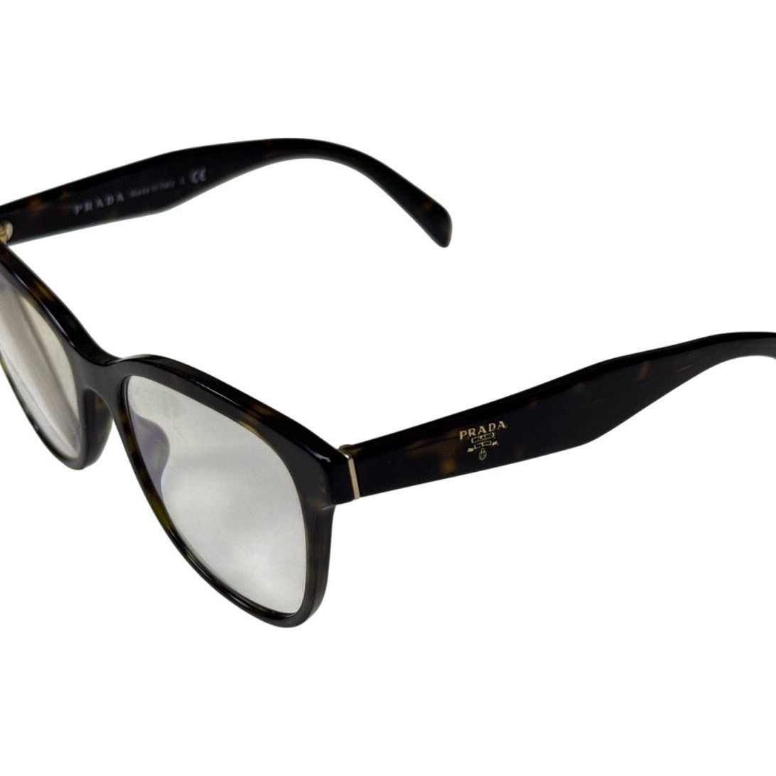 Prada Prada VPR12T 2AU-101 Tortoise Eyeglass Frames w Box Italy Size ONE SIZE - 2 Thumbnail
