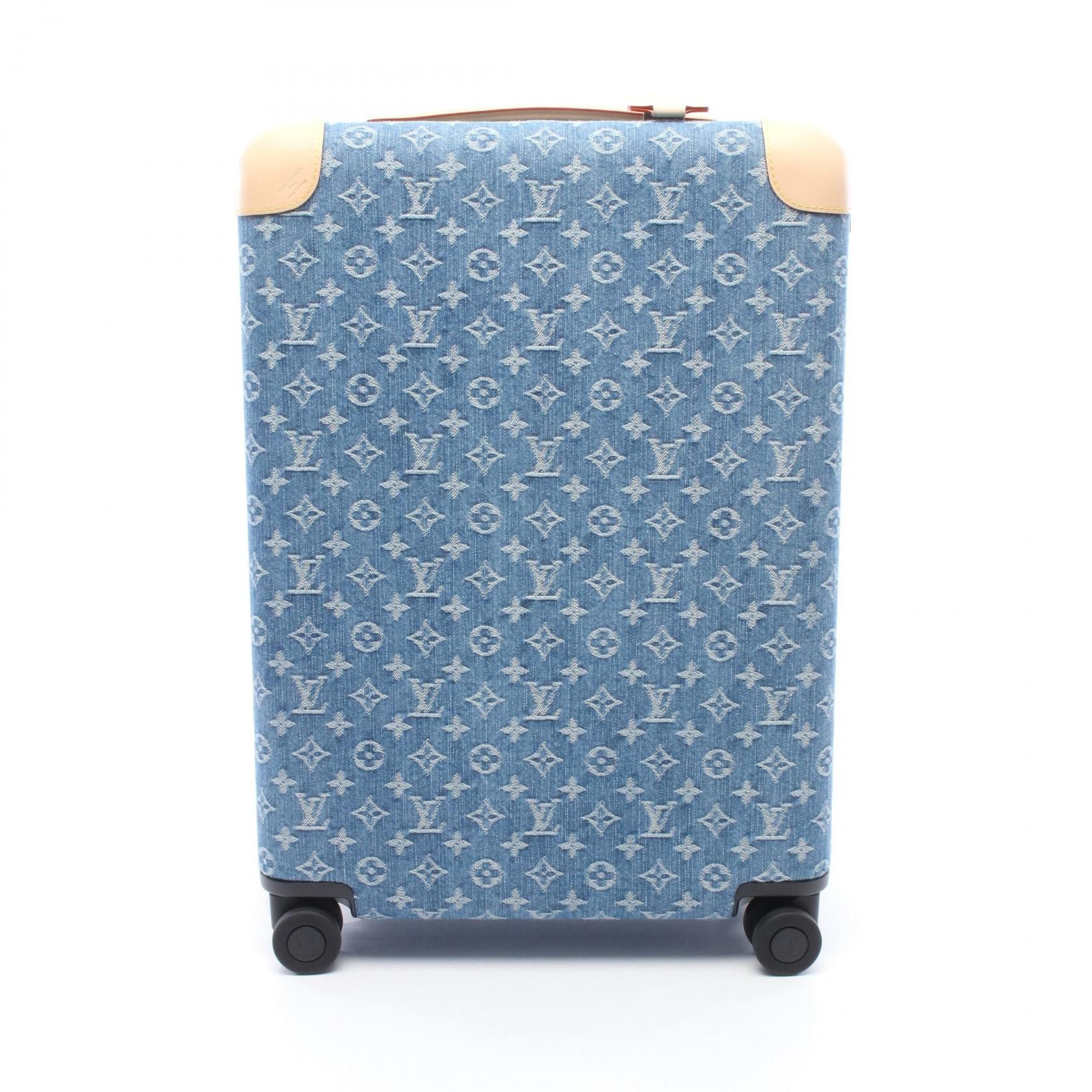 Louis Vuitton Louis Vuitton Louis Vuitton Horizon 55 Monogram Denim Carry Bag Textile Travel Bag M28386 DUTY FREE for USA Size ONE SIZE - 1 Thumbnail
