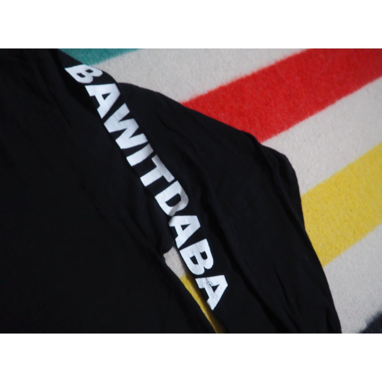 Gildan VTG 90s Gildan Kid Rock 1999 Bawitdaba Band Promo Black L/S Tee Mens XL T-Shirt Shirt Graphic Tee Hip Hop Decade 1990s Size US XL / EU 56 / 4 - 6 Thumbnail