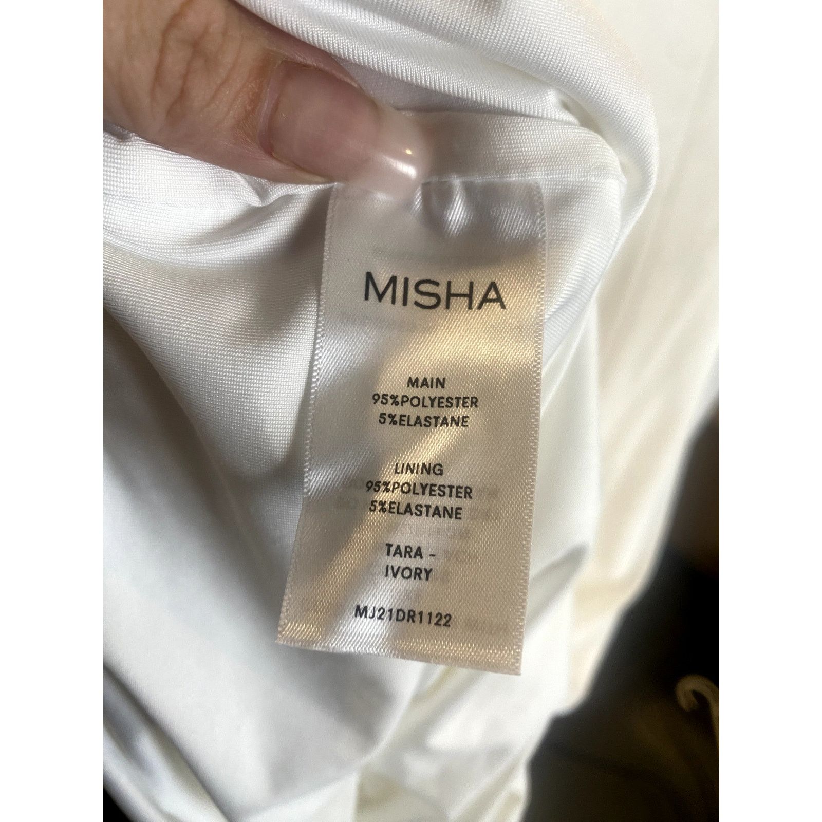 REVOLVE Misha Tara Midi Ivory White Dress 4 Size S / US 4 / IT 40 - 6 Thumbnail