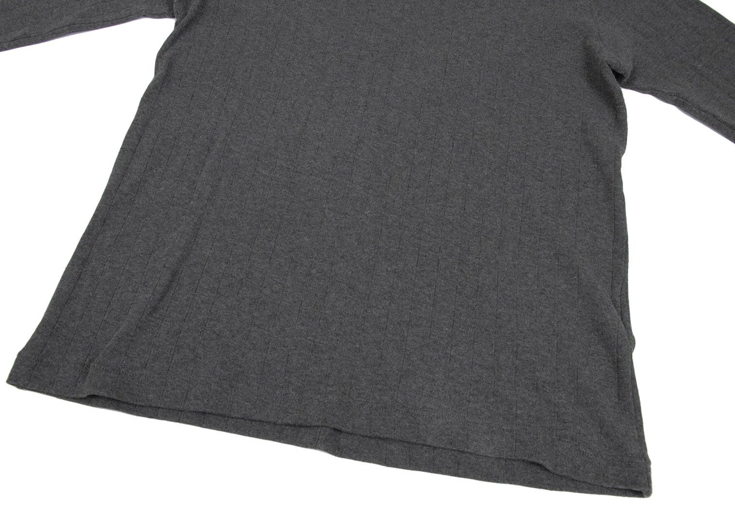 Jean Paul Gaultier Cotton Ribbed Knit Top in Gray Size 3 Size US M / EU 48-50 / 2 - 7 Thumbnail