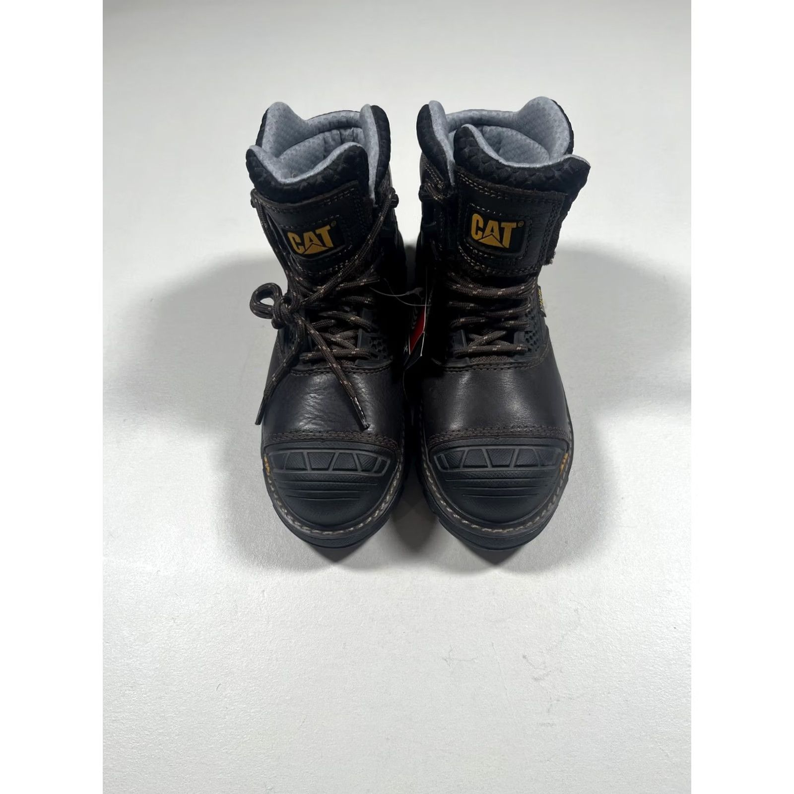 Caterpillar Caterpillar Women’s Brown Leather Work Boots Size 7.5 Composite Toe Outlast Size US 8 / IT 38 - 6 Thumbnail