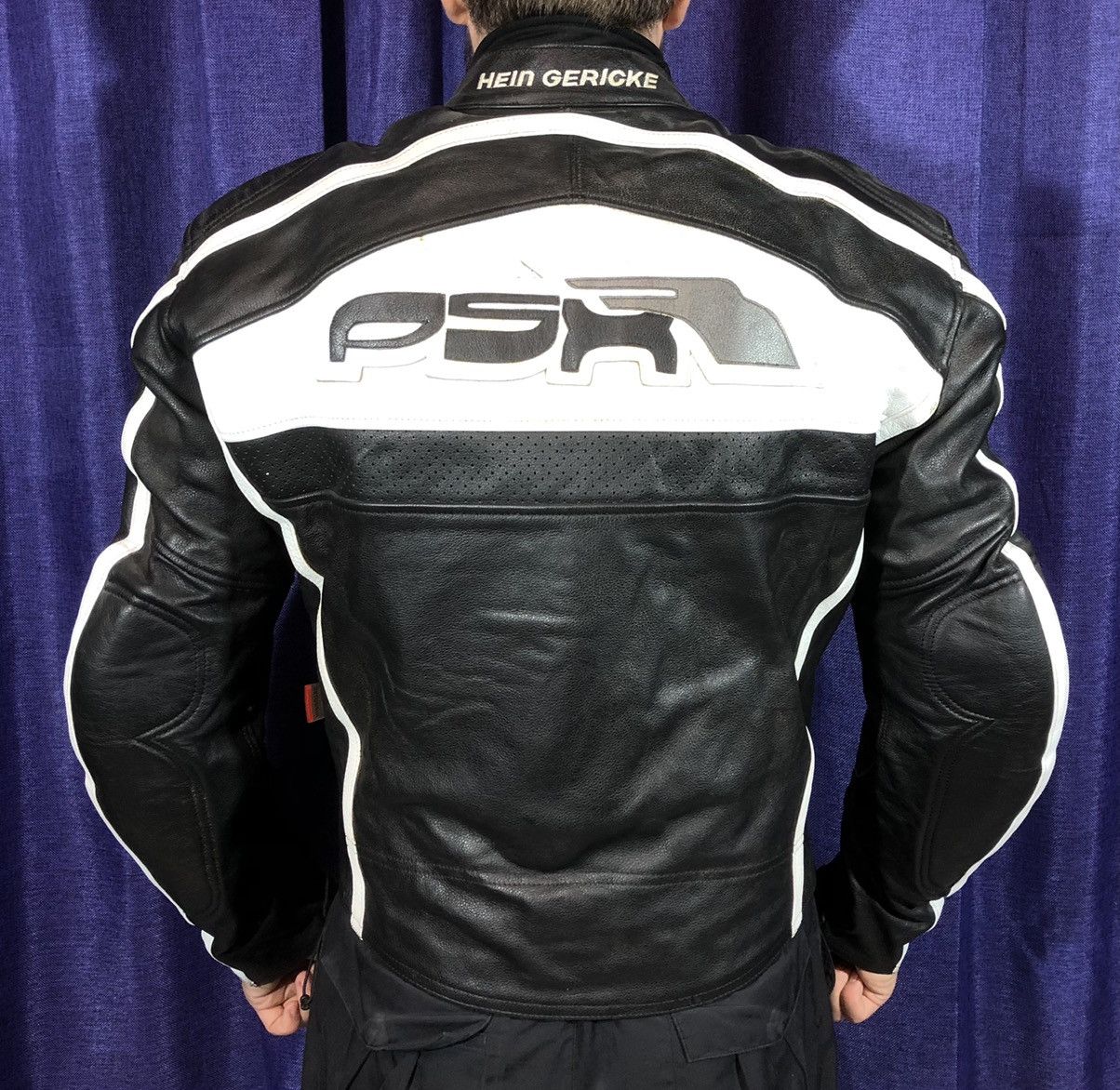Ferrari × Honda × Yamaha Hain Gericke Motorcycle Leather Jacket Size US S / EU 44-46 / 1 - 4 Thumbnail
