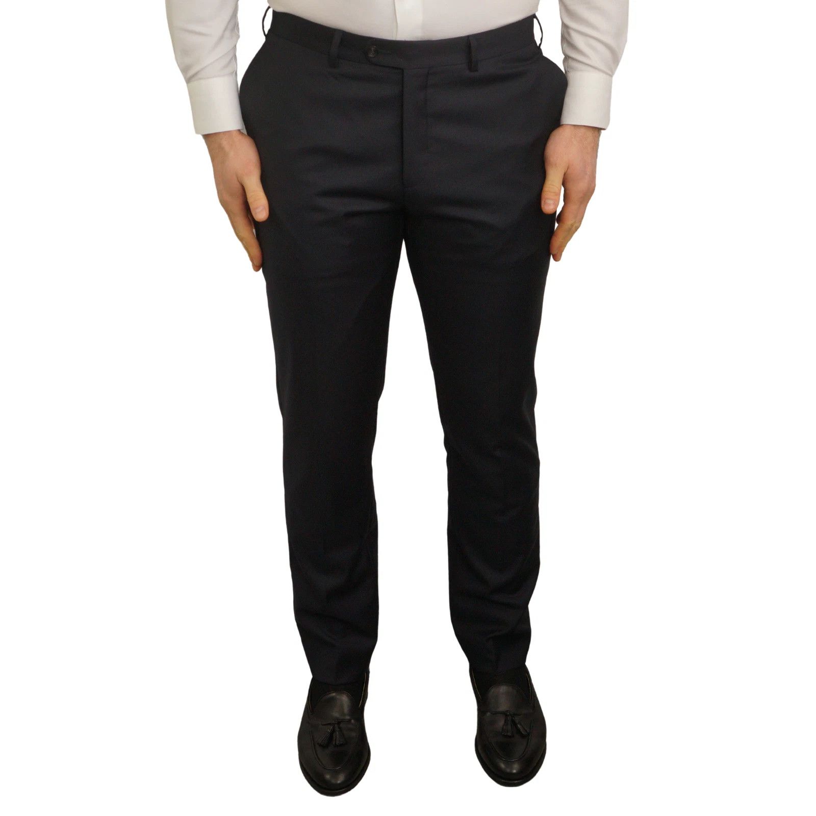 Suitsupply Men Suitsupply 3 Piece Suit La Spalla Single Navy Blue US60 Size 54L - 8 Thumbnail