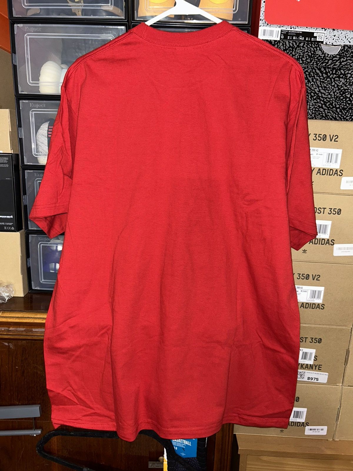 Supreme Supreme Men's Red Blank Tee Shirt Size Large NEW Size US L / EU 52-54 / 3 - 3 Thumbnail