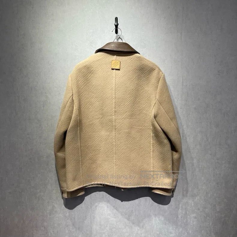 Louis Vuitton Louis Vuitton Double-faced jacquard long-sleeved cashmere Size US L / EU 52-54 / 3 - 2 Thumbnail