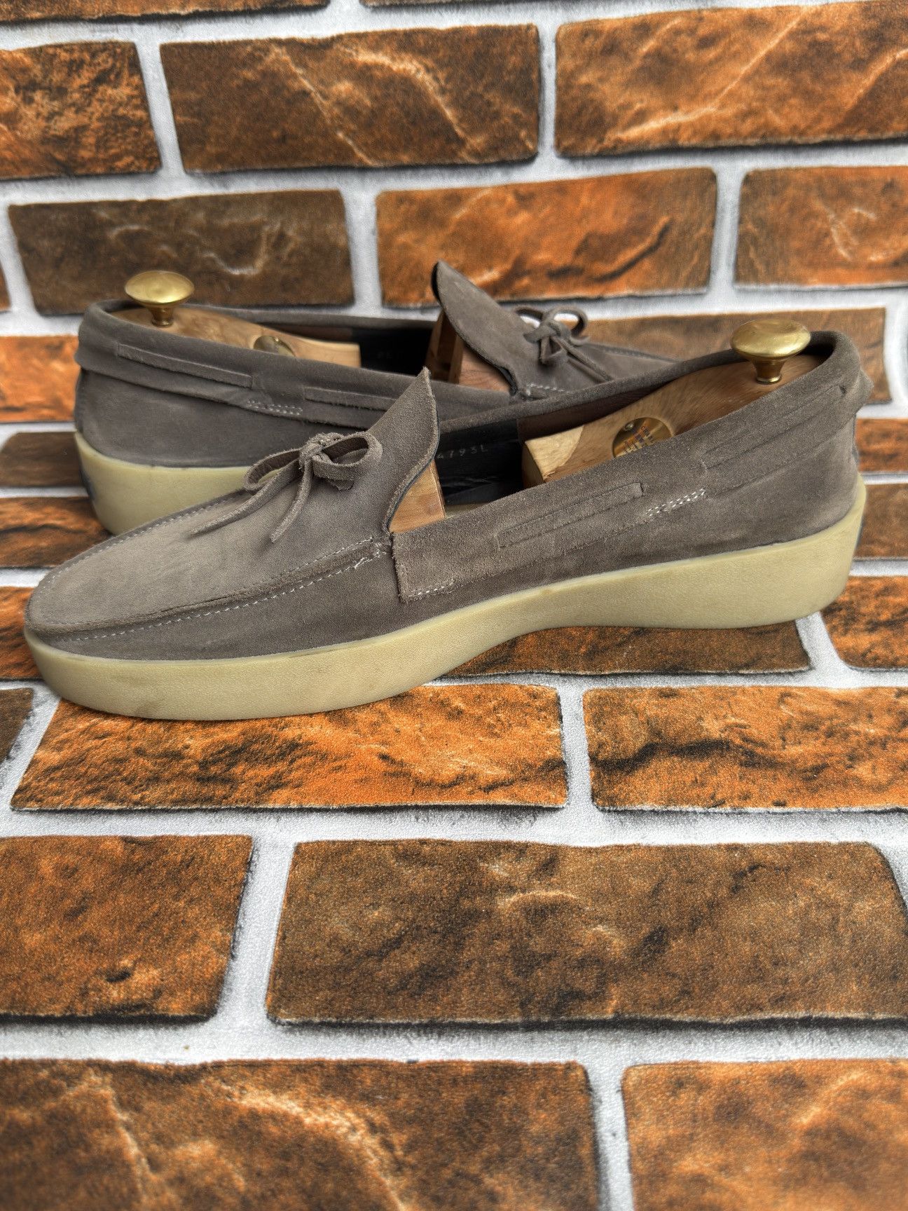 Ermenegildo Zegna × Fear of God Suede loafers Size US 9 / EU 42 - 8 Thumbnail