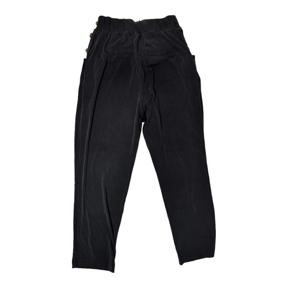 Designer Anthropologie l Saturday Sunday Gray Ribbed Joggers XS Size 26" / US 2 / IT 38 - 3 Thumbnail