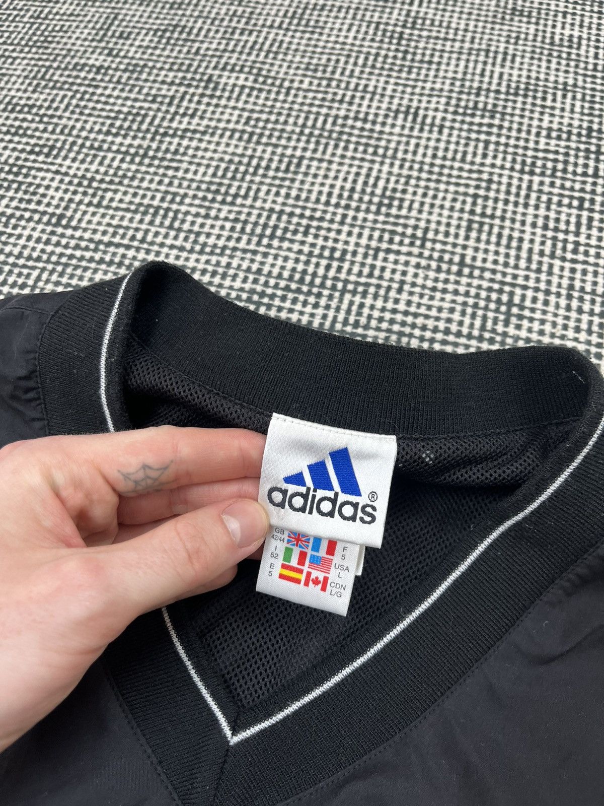 Adidas × Vintage 90s adidas golf old money vest nylon jacket streetwear Size US L / EU 52-54 / 3 - 4 Thumbnail