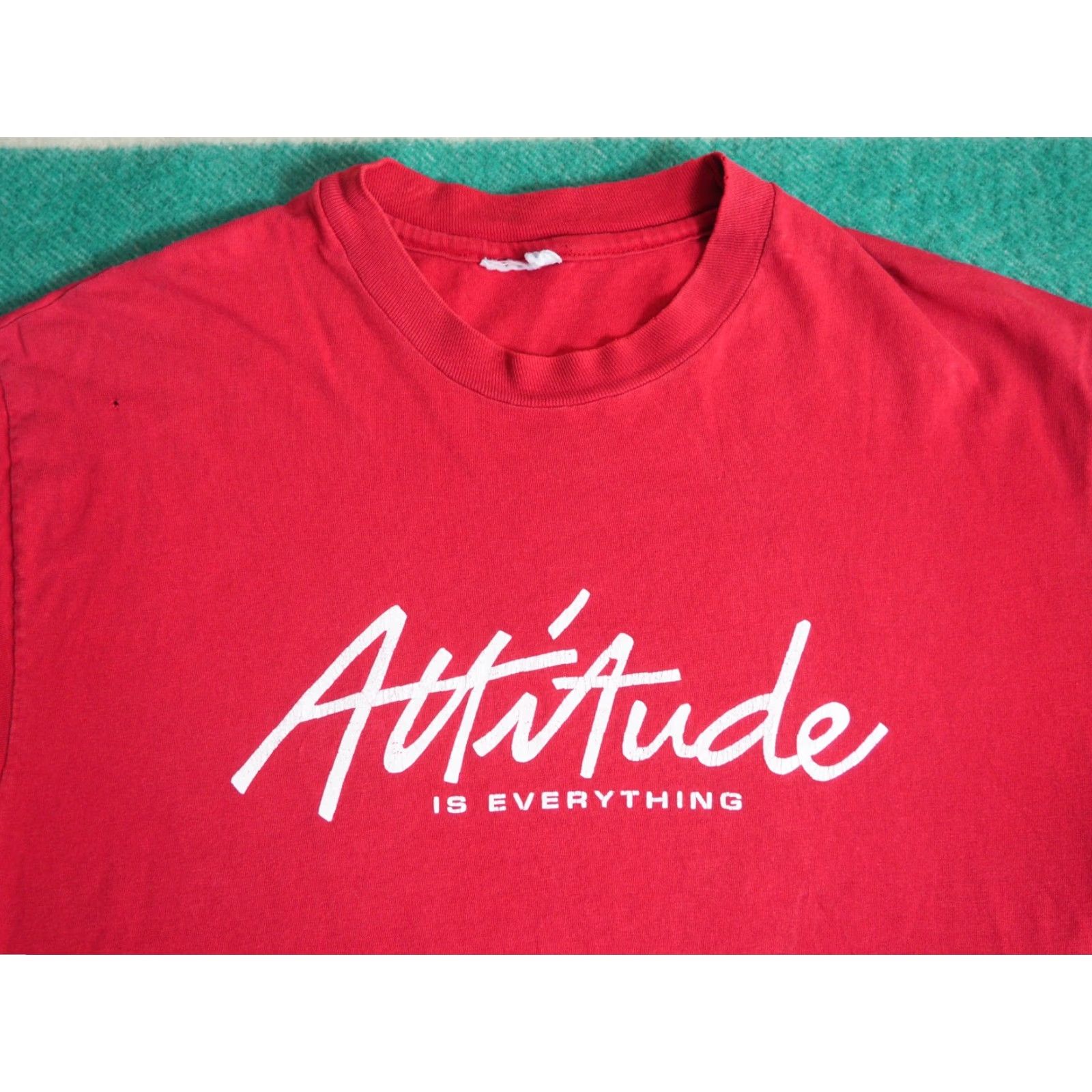 Vintage VTG 90s Arrowhead Mountain Spring Water Promo Tee T-Shirt Mens L Red Shirt Graphic Tee Mens L Red 90s Grunge Vintage EF Size US L / EU 52-54 / 3 - 6 Thumbnail