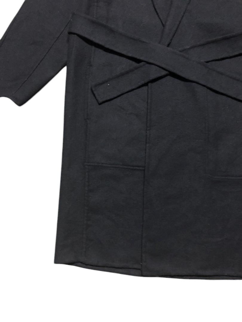Lemaire × Uniqlo Uniqlo Lemaire Long Coat Belted Wool Jacket Size US S / EU 44-46 / 1 - 7 Thumbnail