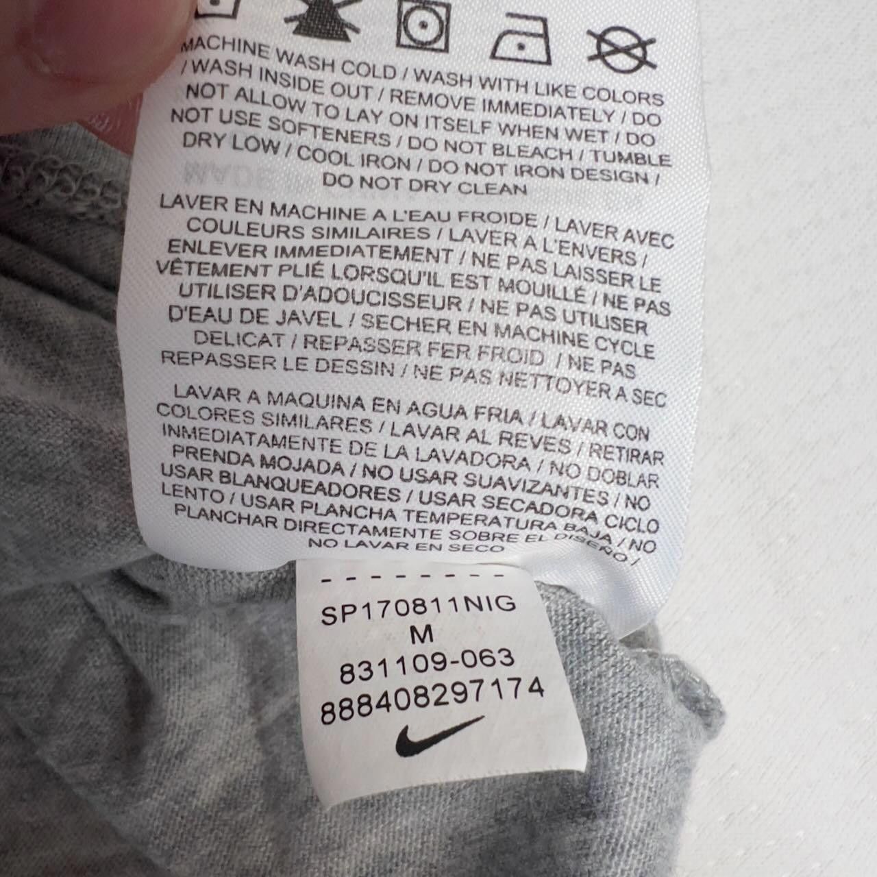 Nike Vintage NIKE BLUE TAG Womens Gray SWOOSH Tank Top - M Size M / US 6-8 / IT 42-44 - 5 Thumbnail