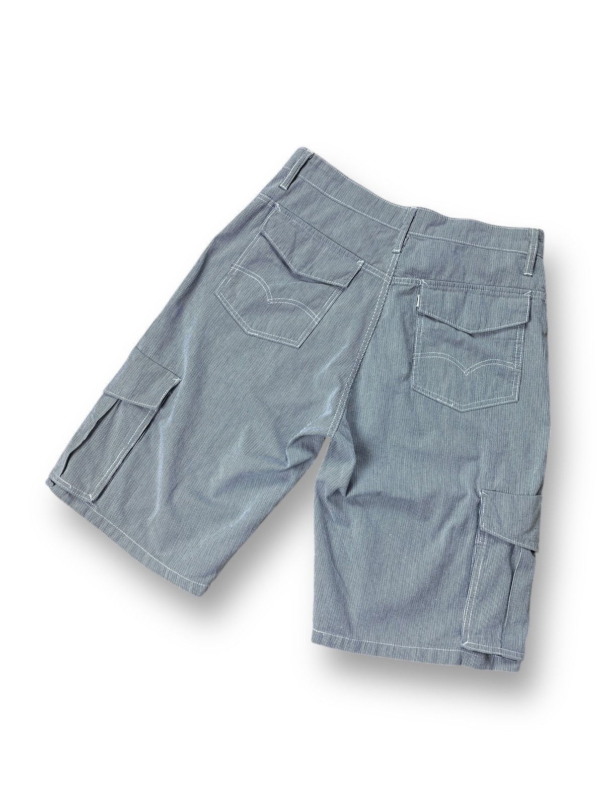 Levi's Levis Cargo Shorts Striped Men’s Size W30 Size US 30 / EU 46 - 10 Thumbnail