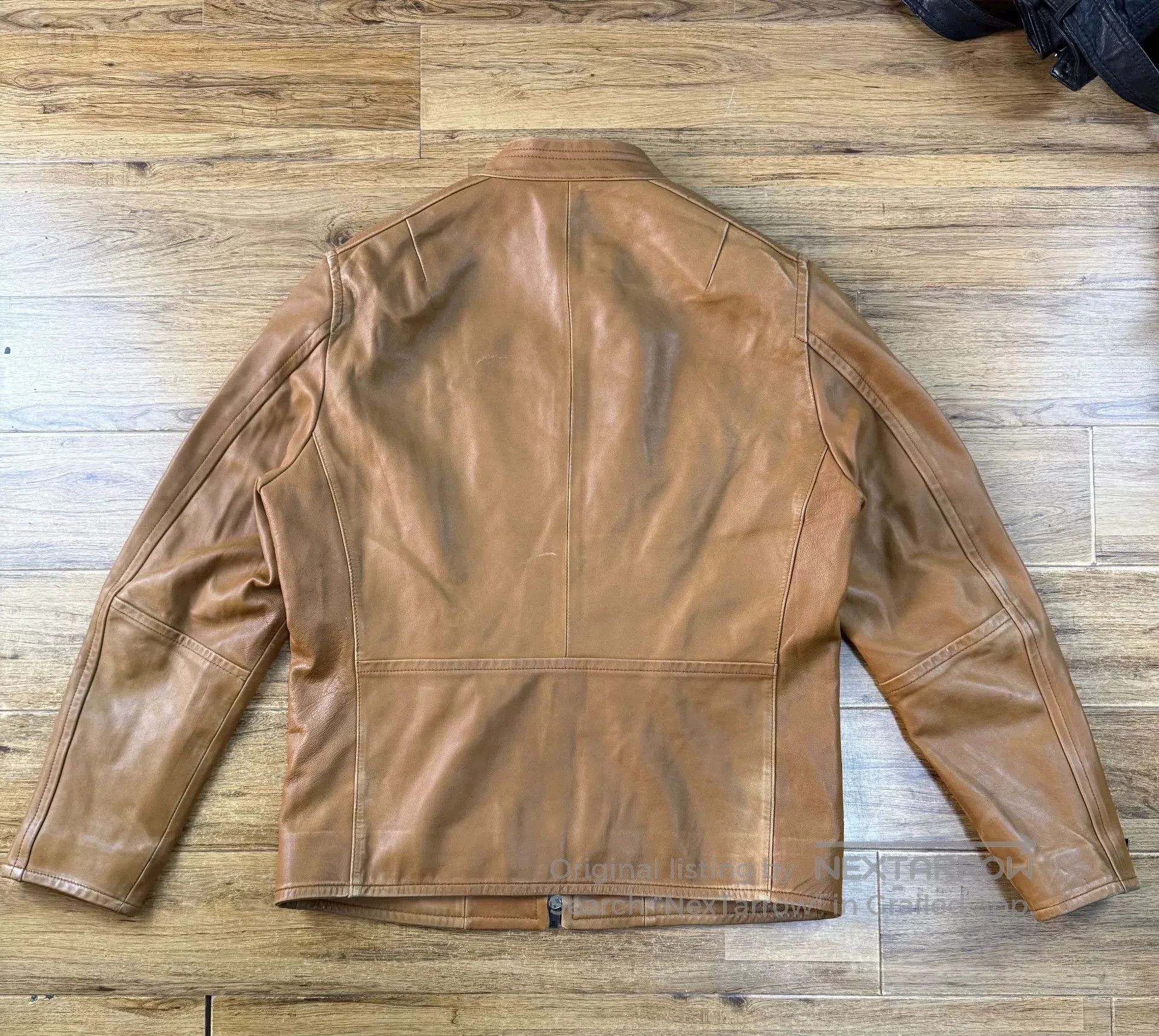 Lanvin Lanvin Men's Leather Motorcycle Jacket. Size US L / EU 52-54 / 3 - 2 Thumbnail