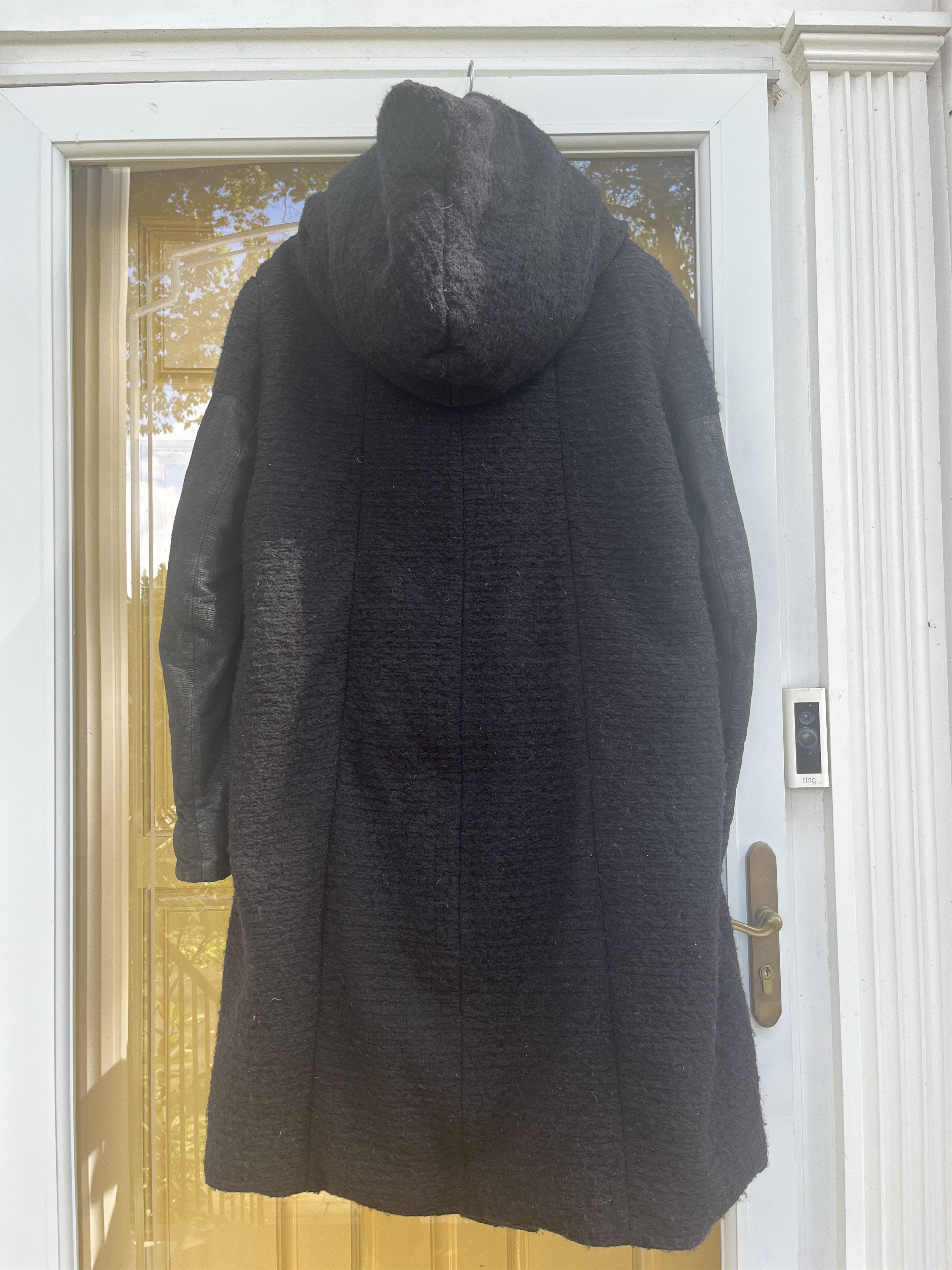 Julius Incredibly Warm Wool Leather Down Heavy Coat Size US M / EU 48-50 / 2 - 4 Thumbnail