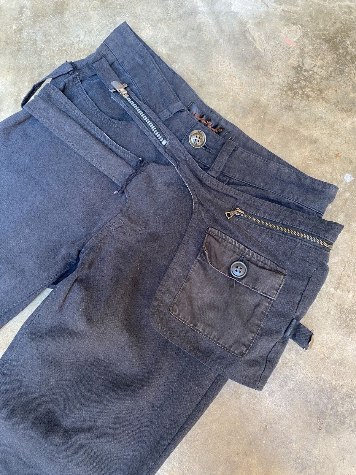 Undercover SS2007 Undercover Thunder Suspender Pant Size US 27 - 4 Thumbnail