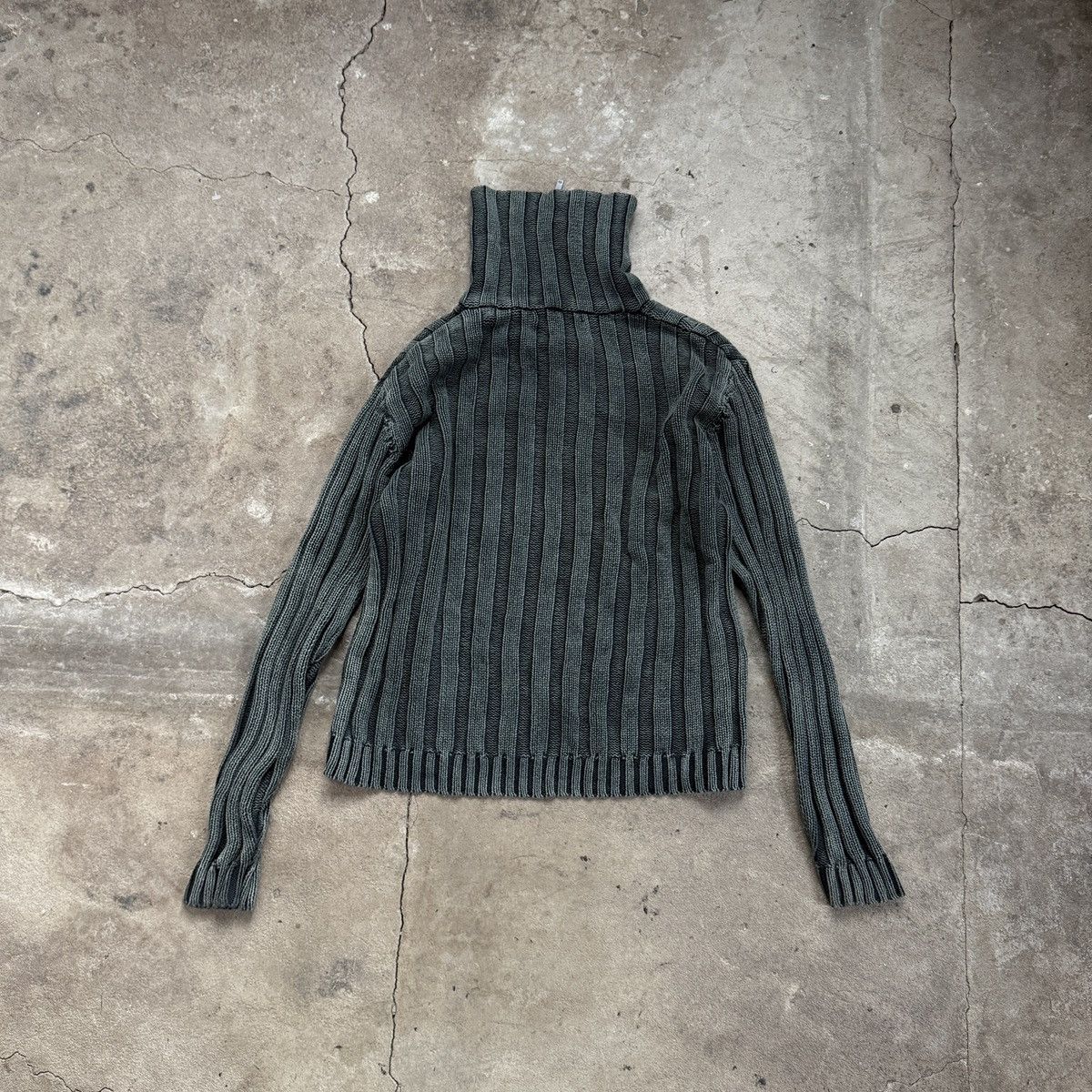 Japanese Brand Vintage Japanese Mantan Faded Stripe Sweater Size US L / EU 52-54 / 3 - 2 Thumbnail